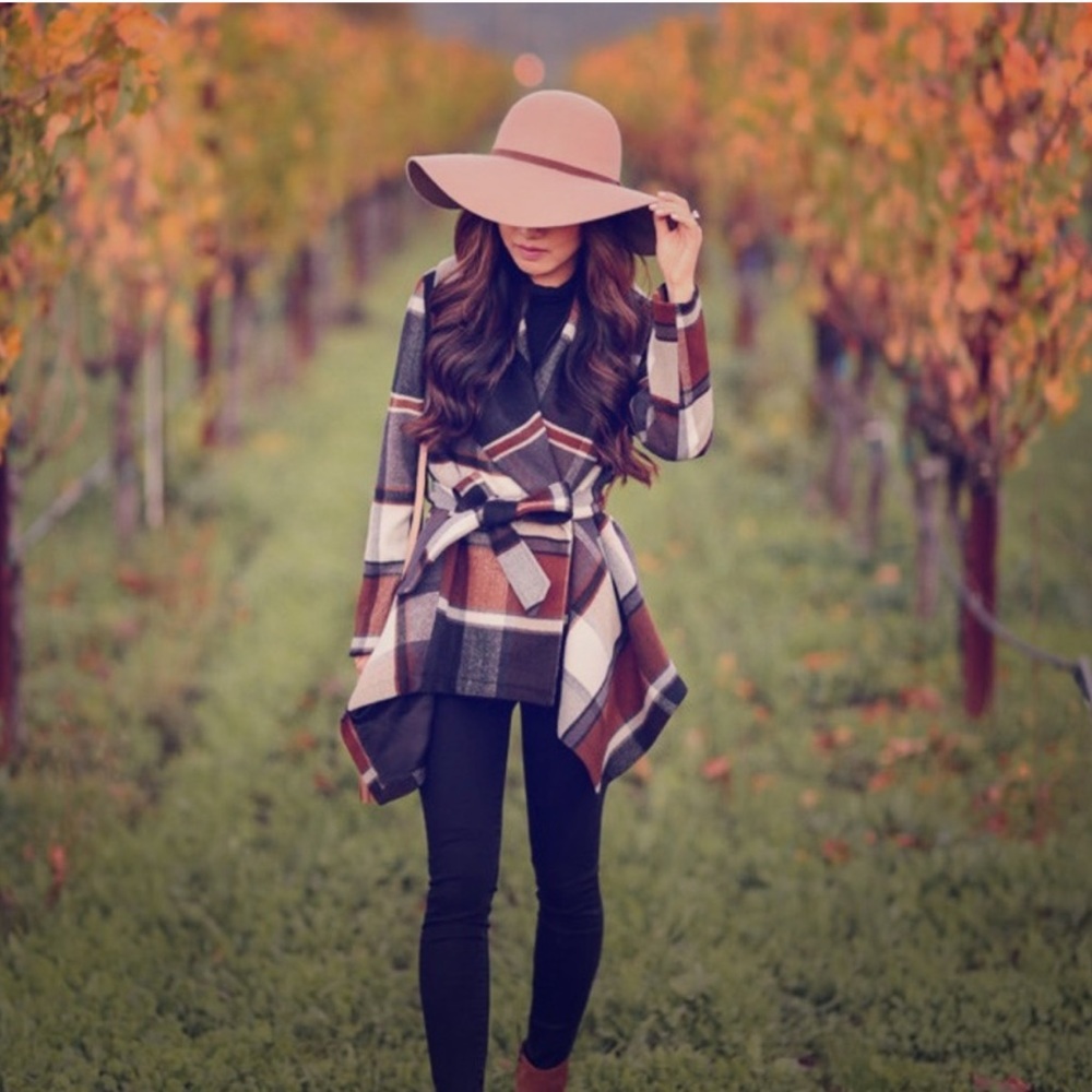 Chicwish Wrap Coat NWOT
